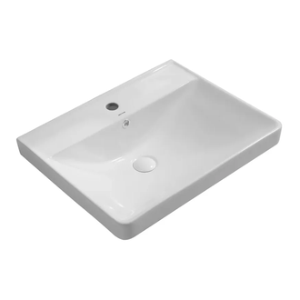 MIXXUS PREMIUM Style-1501 Умывальник врезной 60х48 см, белый (MP6498)