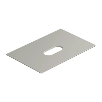 Столешница керамическая 75 x 50 см Catalano Horizon, Satin cement (1PC7550CS) фото 1 Aquada.com.ua