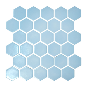 КОТТО КЕРАМІКА Мозаїка HEXAGON H 6026 Light Blue 295х295х9 Кераміка Лео УКРАЇНА