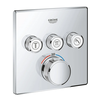 GROHE Термостат встраеваемый на 3 выхода Grohtherm SmartControl (29126000) фото 13 Aquada.com.ua