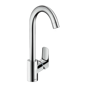 HANSGROHE Смеситель для кухни, однорычажный Logis (71835000) фото 1 Aquada.com.ua
