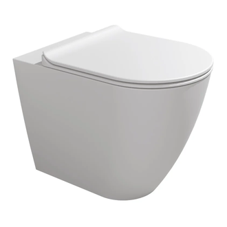 Унітаз підлоговий Flaminia Link із системою Goclean plus, latte milky white matt (LK117RG) (LK117RGLAT)
