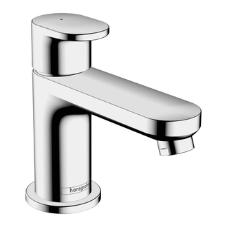 Кран для холодной воды Hansgrohe Vernis Blend (цвет - хром), без донного клапана (71583000) фото 1 Aquada.com.ua