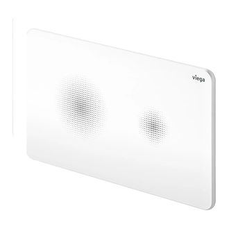 Бесконтактная панель смыва Viega Prevista Visign for Style 25 sensitive цвет альпийский белый (774356) фото 1 Aquada.com.ua