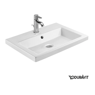 Раковина встраиваемая в столешницу Duravit 2nd floor 600 х 430 мм (0347600000) фото 1 Aquada.com.ua