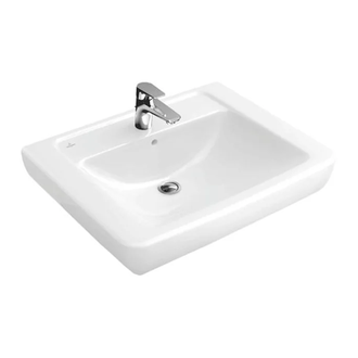 VILLEROY & BOCH VERITY DESIGN умывальник 65*51см, цетр.отвестие под смес.выбито, с переливом, цвет белый альпин (51036501) фото 1 Aquada.com.ua