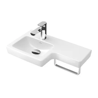 Раковина Villeroy & Boch Subway 2.0 63х35,5 см (41156L01) фото 1 Aquada.com.ua