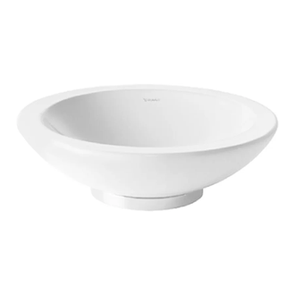 Раковина накладная на столешницу Duravit Bagnella Ø 48 см (0451480000) фото 1 Aquada.com.ua