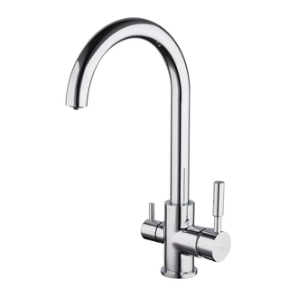 FRAP F4352 кухонний змішувач, хром (F4352)