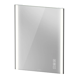 Зеркало с LED подсветкой Duravit XViu 62 х 4 х h80 см, версия "icon" (XV70410B2B2) фото 1 Aquada.com.ua