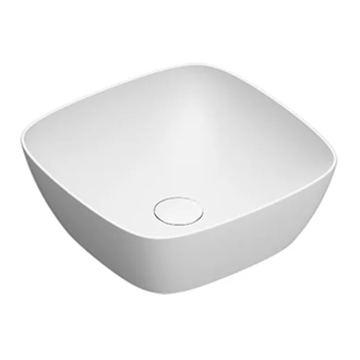 Раковина накладная на столешницу Catalano Green Lux Сolori 40 х 40 х h14 см, цвет - белый матовый 140APGRLXBM