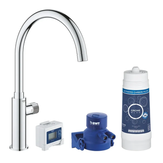 Комплект змішувача для кухні із фільтром Grohe Blue Pure (30387000)