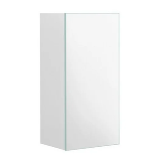 VILLEROY & BOCH FRAME TO FRAME шкафчик боковой  409 x 872 x 341 mm, цвет Satin White/Edge Blue, петли слева (A80500NP) фото 1 Aquada.com.ua