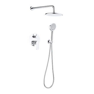 AIM DG203-1 Душова система, біла (DG203-1) (DG203-1 frosted white)