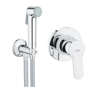 Комплект гігієнічного душа Grohe BauEdge, хром (UA28343001)