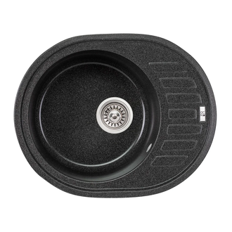 Lidz GRF-13 Кухонная мойка, графит (LIDZGRF13620500200)