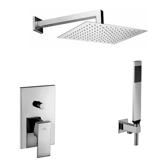 Paffoni Shower Душевая система, хром (KITLES015ZSOF095CR)