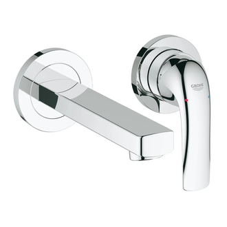 Змішувач для раковини Grohe BauCurve на два отвори S-Size, хром (20288000)
