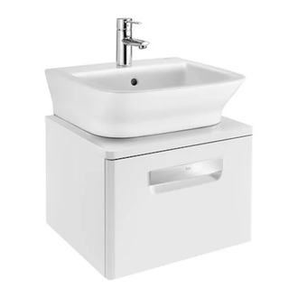 Тумба Roca The Gap Original 450х414х320, білий глянцевий (A856968806)