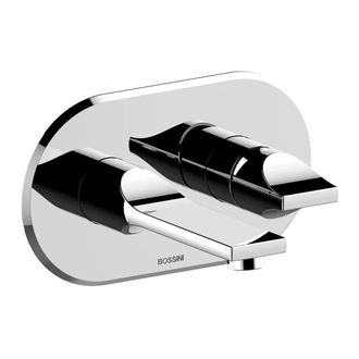 Bossini APICE Смеситель для умывальника настенный, хром (Z00549000030005)