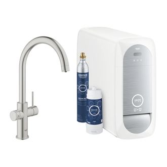 Кухонний змішувач зі стартовим пакетом GROHE Blue Home (31455DC1)