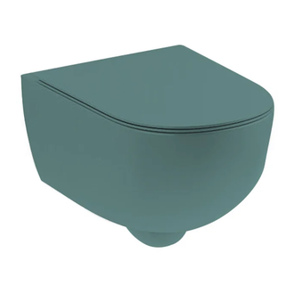 Унітаз підвісний Nic Design Pin 55х37, Aloe матовий (003709063)