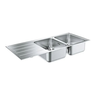 Мийка для кухні із нержавіючої сталі Grohe K500 (31588SD1)