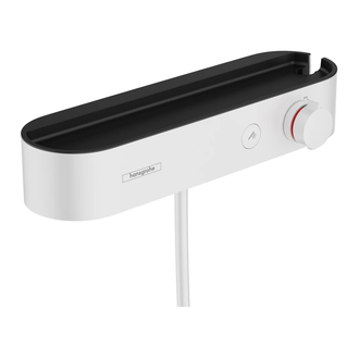 Термостат для душа Hansgrohe Pulsify ShowerTablet Select (цвет - белый матовый) (24360700) фото 1 Aquada.com.ua