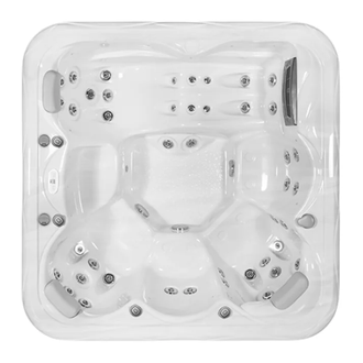 Wellis СПА басейн Venus  (Alba Pearl Black, Dark Grey cover) W-side Cabinet black 3,5 cm (WM00555+WT00172-100)