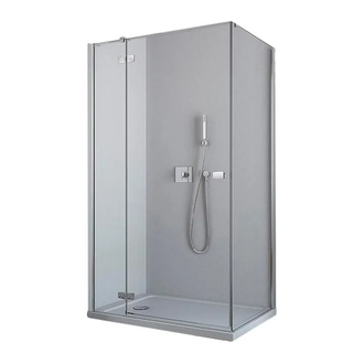 Боковая душевая стенка Radaway Essenza 384052-01-01, прозрачное, петли хром фото 1 Aquada.com.ua