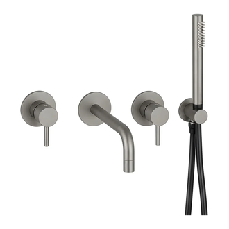 Paffoni Shower змішувач ванни, сірий (LIG011MGKIT)