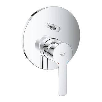 GROHE Одноважільний змішувач на 2 виходи Lineare  (24064001) фото 1 Aquada.com.ua