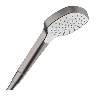 Лійка для душу Hansgrohe Croma E 1jet EcoSmart 9 л/хв (колір - чорний шліфований хром/білий) 26815340