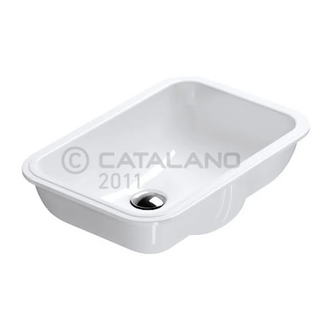Раковина встраиваемая под столешницу Catalano Canova Royal 50 х 35 см (1S50CN00) фото 1 Aquada.com.ua