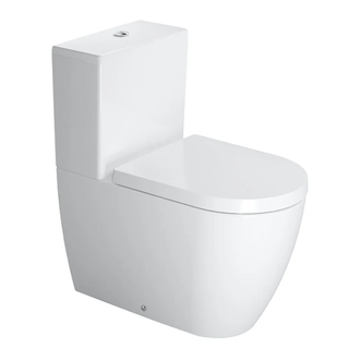 Унитаз Duravit ME by Starck + бачок (с сиденьем SoftClose) (2170090000+0938100005+0020190000) фото 1 Aquada.com.ua
