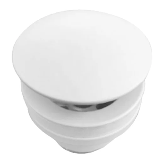 Донный клапан Clic-Clac Paffoni Light (цвет - белый матовый) (ZSCA050BO) фото 1 Aquada.com.ua
