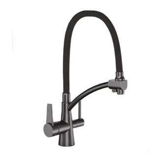 GAPPO G4398-19 змішувач кухонний, чорний (G4398-19)