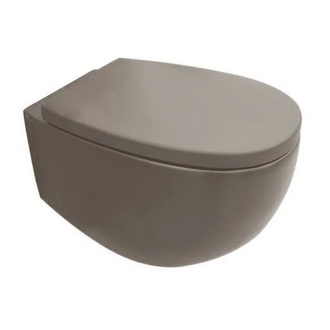 Унітаз підвісний Nic Design Milk 34.5 x 52 x 28.5h, Sabbia матовий (003482051)