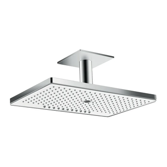 Верхний душ Hansgrohe Rainmaker Select 460 3jet (цвет - хром/белый) (24006400) фото 1 Aquada.com.ua