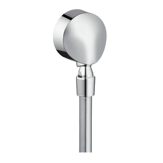 HANSGROHE Наружное шланговое подсоединение с поворотным крепежём для душа Fixfit (27505000) фото 1 Aquada.com.ua