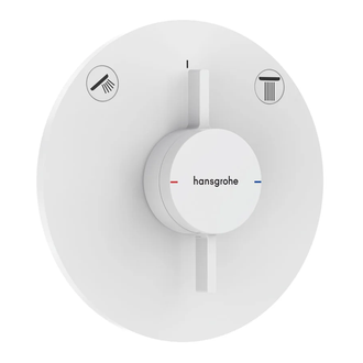 Hansgrohe DuoTurn S Змішувач прихований, 2 спож., білий мат (75418700)
