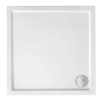 ROCA MALAGA Square Compact поддон  квадр. 90*90 см с интегрированной панелью выс. 13,5 см, с сифоном (A276256000) фото 1 Aquada.com.ua