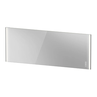 Зеркало с LED подсветкой Duravit XViu 202 х 4 х h80 см, версия "icon" (XV70490B2B2) фото 1 Aquada.com.ua