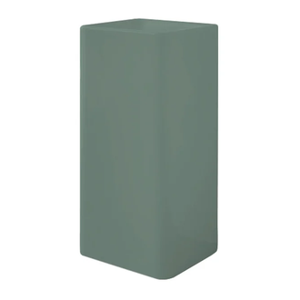 Nic-Design Умивальник окремо стоячий Nic Design Semplice 40х40х85 см без переливу, злив у підлогу, Salvia матовий (001373067)
