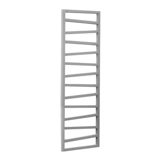 Электрический полотенцесушитель Terma ZigZag в комплекте с тэн 50 x 131h см, белый матовый (WLZIG131050/CR/ONE) фото 1 Aquada.com.ua