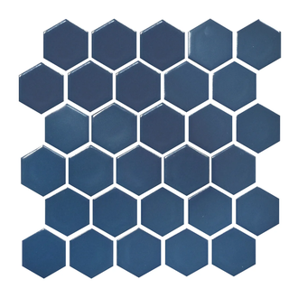 КОТТО КЕРАМІКА Мозаїка HEXAGON H 6008 Steel Blue 295х295х9 Кераміка Лео УКРАЇНА