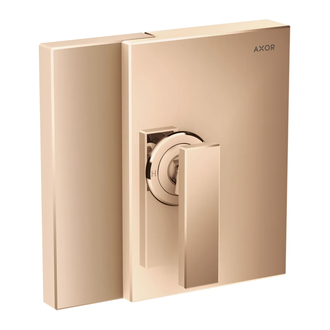 Смеситель для душа Axor Edge (цвет - полированное розовое золото) (46650300) фото 1 Aquada.com.ua