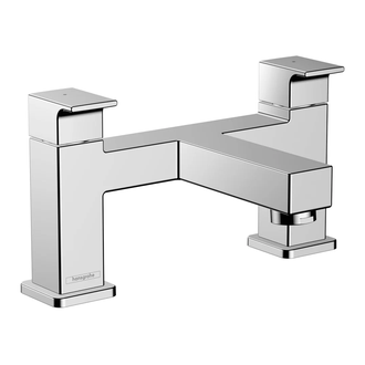 Смеситель на борт ванны Hansgrohe Vernis Shape (цвет - хром) (71452000) фото 1 Aquada.com.ua
