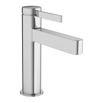 Смеситель для раковины Hansgrohe Finoris (цвет - хром), с донным клапаном (76020000) фото 1 Aquada.com.ua