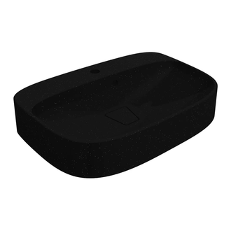 MIRAGGIO Умывальник LIFOU BLACK MIRASTONE (0000991)